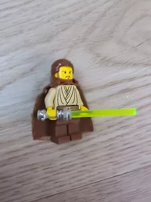 Buy LEGO Star Wars Qui-Gon Jinn Minifigure With Lightsaber • 15£