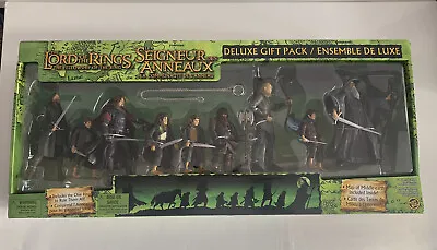 Buy Lord Of The Rings FELLOWSHIP DELUXE GIFT PACK ToyBiz Large Action Figure Set NEW • 119.99£