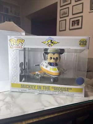 Buy Funko Pop! Mickey In The “Mouse” 292 D23 Plane Pop Ride • 40£
