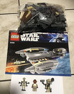 Buy Lego Star Wars General Grievous Starfighter 8095 Complete With Instructions • 74.99£