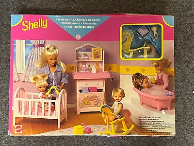 Buy Barbie Shelly Nursery Play Set Parts Sealed Unused Mattel 1997 • 24.99£