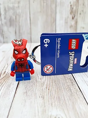 Buy LEGO Super Heroes Spider-Ham Minifigure Keyring 854077 • 6.99£