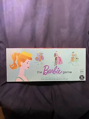 Buy The Barbie Game Queen Of The Prom Vintage Original Circa 1960 Mattel ~ Complete • 70.87£