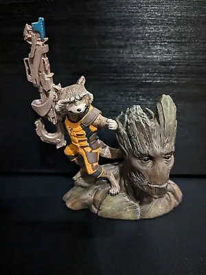 Buy Guardians Of The Galaxy: Kotobukiya ARTFX+ Statue: Rocket Raccoon & Groot • 80£