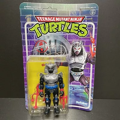 Buy TMNT Chrome Dome Teenage Mutant Ninja Turtles Super7 Reaction Carded Figure • 15.99£