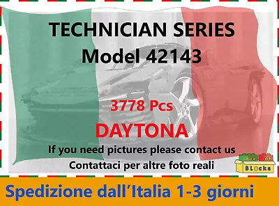 Buy ✅Technik 42143 Supercar Machine Ferrari Daytona SP3 3778p COMPATIBLE FROM ITALY • 149.88£