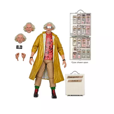 Buy Back To The Future Doc Brown Part 2 (2015) Ultimate 7 Inch Scale Action Figure • 43.51£