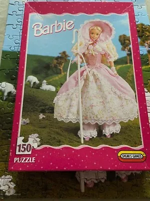 Buy Barbie Little Bo Peep Jigsaw Puzzle - 150 Pieces - Retro 1996 Spears Games • 6£