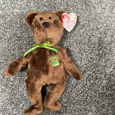 Buy TY Beanie Babies 'William' (Shakespeare) Bear. Closed Book. Mint. • 2.50£