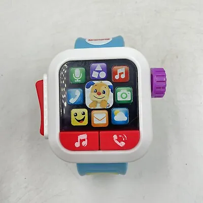 Buy Fisher Price Laugh & Learn Smart Watch Toy Music Light Sounds Baby Preschool 5” • 3.99£