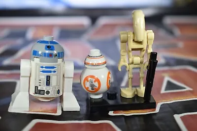Buy Genuine Lego   Battle Droid    R2 D2   Bb8    Star Wars  Minifigures  Ref D4427 • 4.99£