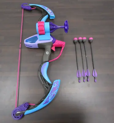 Buy Nerf Rebelle Secrets And Spies Arrow Revolution Bow With 4x Whistling Arrows • 5.99£