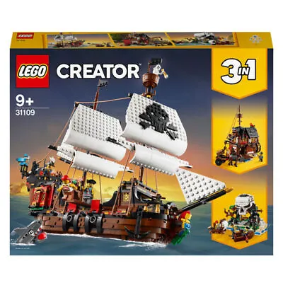 Buy LEGO LEGO Pirate Ship Creator (31109) • 193.92£