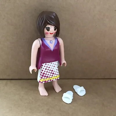 Buy Playmobil Modern Woman Figure Removeable Shoes, People Dolls House Spare 05 • 1.80£