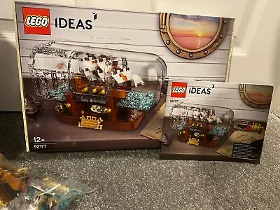 Buy LEGO Ideas: Ship In A Bottle (92177) With Box And Instructions • 70£