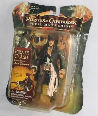 Buy Pirates Of The Caribbean Pirate Clash Quick Draw Jack Sparrow Figure - On Card • 15£