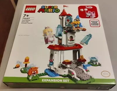 Buy LEGO Super Mario: Cat Peach Suit And Frozen Tower Expansion Set (71407) 7+ New&s • 17£
