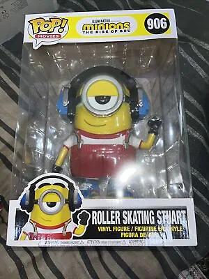 Buy Funko Pop! Movies: Minions: The Rise Of Gru - Roller Skating Stuart (10 Inch)... • 14.99£