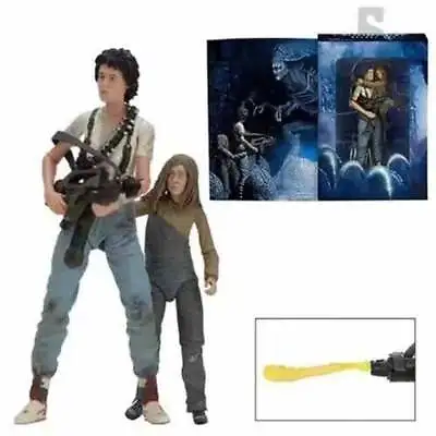 Buy 7  NECA Aliens 30th Anniversary Rescuing Newt Deluxe Action Figure Model Toys • 36.45£