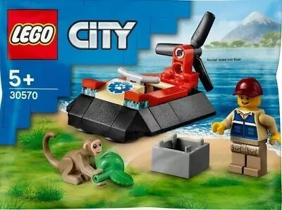 Buy LEGO CITY: Wildlife Rescue Hovercraft (30570) BNIB B • 5.50£