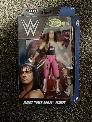 Buy WWE Bret Hit Man Hart Elite Collection Series 94 Wrestling Action Figure Toy • 30£