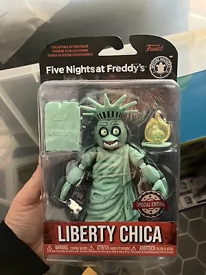 Buy Five Nights At Freddys Liberty Chica Special Delivery Funko Figure FNAF NEW RARE • 14.50£