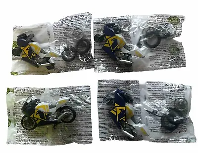 Buy Playmobil 4 Motorbikes With Falcon Emblem Police Security Racing Bikes 💥NEW💥 • 11£