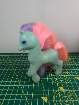 Buy My Little Pony G2 ~ Pretty Parlour Ivy ~ Green W/ Pink Lilac Hair ~ Vintage 1997 • 4.14£