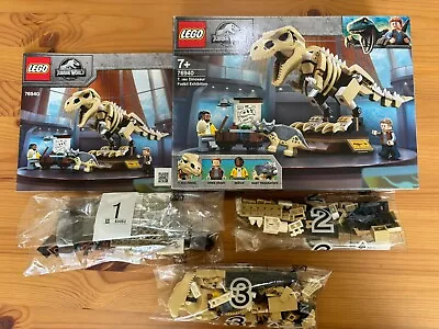 Buy Lego 76940 T.Rex Dinosaur Fossil Exhibition Excellent Condition Jurassic World • 15.99£