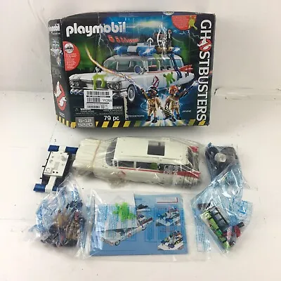Buy Playmobil Ghostbusters 9220 Ecto-1, With Light And Sound Effects • 35£