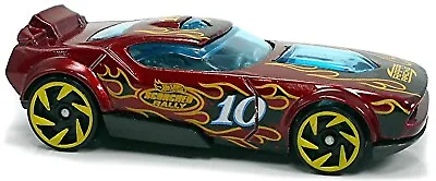 Buy Hot Wheels 2021 MYSTERY MODELS #10 FAST FISH Red Flames MINT • 3.95£