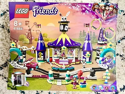 Buy LEGO FRIENDS: Magical Funfair Roller Coaster (41685) - New In Factory Sealed Box • 52.99£