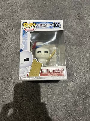 Buy FunkoPop! Ghostbusters Afterlife Action Figure - Mini Puft With (Graham Cracker) • 10£