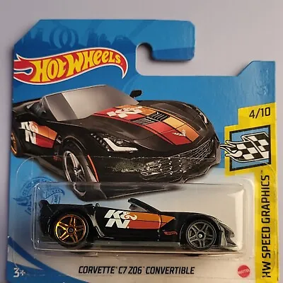 Buy Hot Wheels Corvette C7 Z06 Convertible 4/10 HW Speed Graphics 2021 • 3.50£