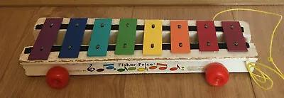 Buy Vintage Fisher Price Pull A Tune Xylophone Musical Toy Preschool  • 12.99£