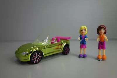 Buy Mattel Polly Pocket Car 2 Mini Dolls • 7.99£