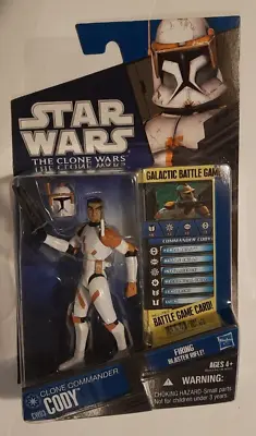 Buy Star Wars Clone Commander Cody Cw03 Clone Wars Action Figure + Battle Game New • 29.74£