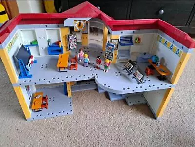 Buy Playmobil 5923 Large School With Figures And Furniture Used / Clearance • 35.95£