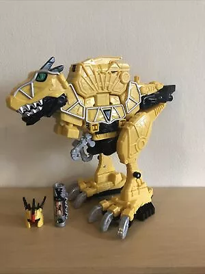 Buy Power Rangers Dino Charge Yellow T-Rex Megazord With Charger • 24.99£