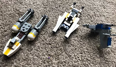 Buy 4 X Lego Star Wars Sets Y-Wing U-Wing Resistance Bomber Imperial Shuttle • 15£