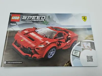 Buy Lego Speed Champions Ferrari F8 Tributo 76895  INSTRUCTIONS ONLY New  (L5) • 4.99£