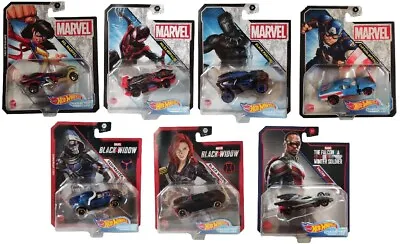 Buy Mattel Hot Wheels Character Cars Marvel Heroes Miles Morales Taskmaster (Select) • 24.84£