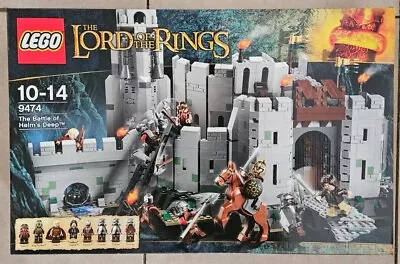 Buy LEGO 9474 The Lord Of The Rings The Battle Of Helm's Deep Brand New Box Not Mint • 600£