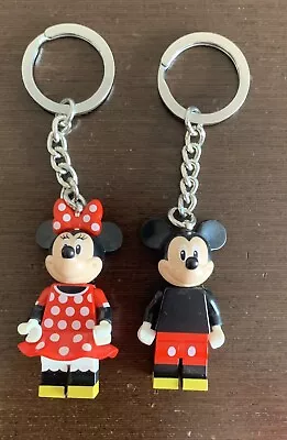 Buy Disney Lego Mickey & Minnie Keyrings • 2.99£