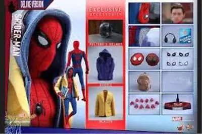 Buy Hot Toys Spider-Man Homecoming Dx Edition With Bonus Accessories • 601.83£