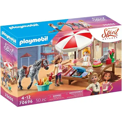 Buy Playmobil DreamWorks Spirit Untamed Miradero Candy Stand 50pc 70696 • 14.99£