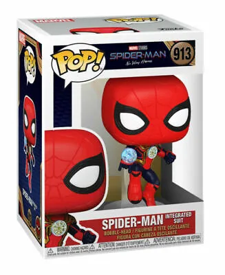 Buy Funko Pop! Movies Spider-Man: No Way Home - Spider-Man Integrated Suit Vinyl... • 8.99£