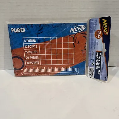 Buy 2018 Hasbro NERF SCORE CARDS FAVORS 24-ct Party Supplies Game New In Package  • 4.76£