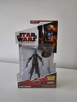 Buy Star Wars Cad Bane Cw22 Clone Wars Bounty Hunter Action Figure New Rare • 25£