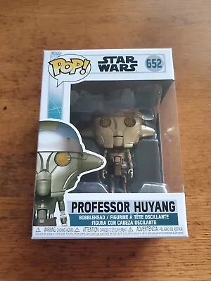 Buy Star Wars Professor Huyang 652 POP Vinyl INSTOCK • 16.95£